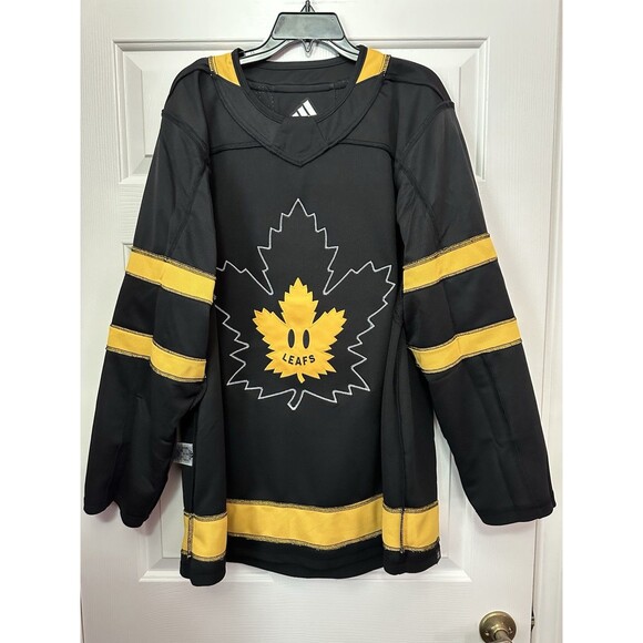 Size 52 Adidas Toronto Maple Leafs X Drew House Alternate Jersey H60049 NEW - Picture 4 of 5